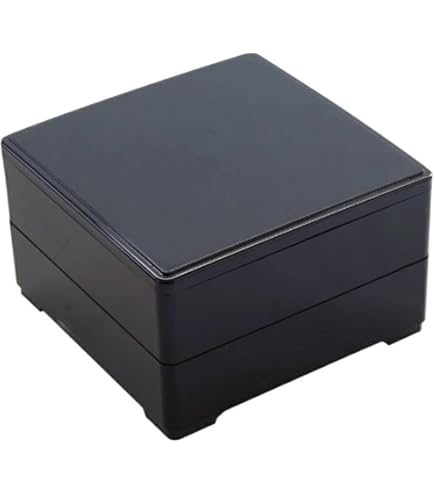 Amazon|田中箸店 4.5 二段重 黒 重箱 弁当箱 2段 可愛い 運動会 Amazon|田中箸店 4.5 二段重 黒 重箱 弁当箱 2段 可愛い 運動会